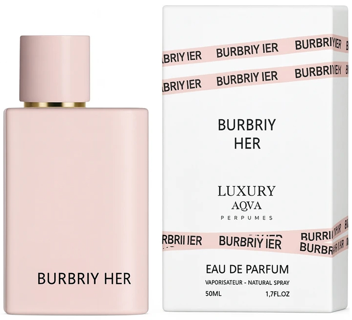 ادکلن لاکچری آکوا باربری هر 50 میلی لیتر | Luxury Aqva Burbbriy Her