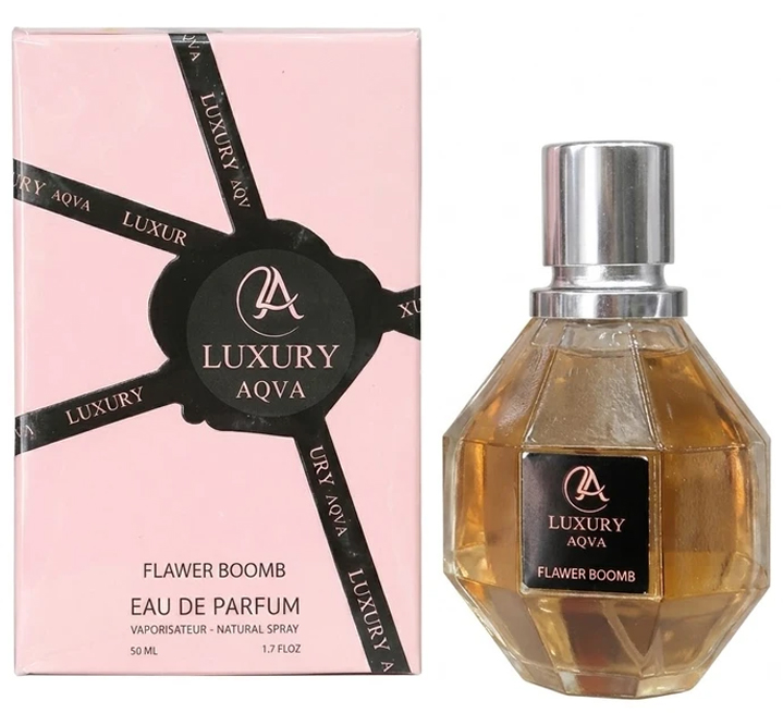ادکلن لاکچری آکوا فلاور بمب 50 میلی لیتر | Luxury Aqva Flawer Boomb