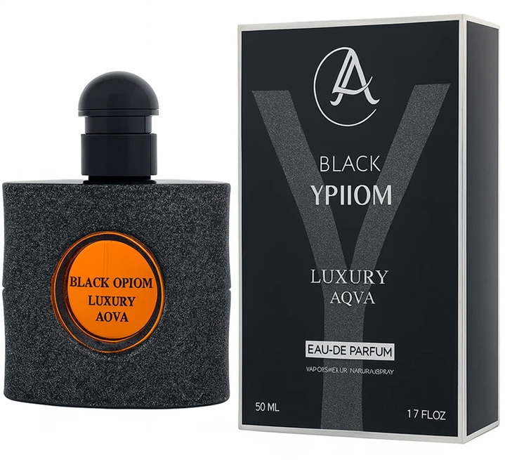 ادکلن لاکچری آکوا بلک اوپیوم 50 میلی لیتر | Luxury Aqva Black Opiiom