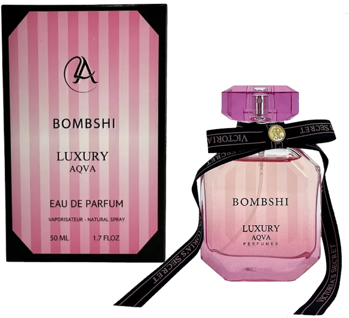 ادکلن لاکچری آکوا ویکتوریا سکرت بامبشل 50 میلی لیتر | Luxury Aqva Bombshi
