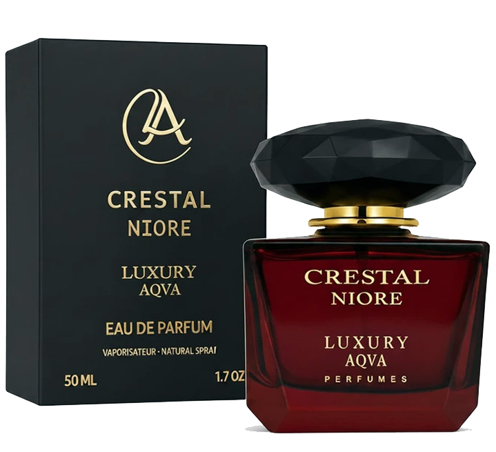 ادکلن لاکچری آکوا ورساچه کریستال نویر 50 میلی لیتر | Luxury Aqva Crestal niore