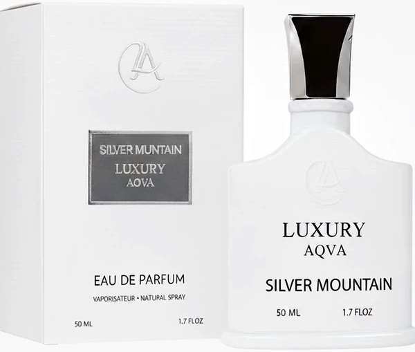 ادکلن لاکچری آکوا سیلور مانتین 50 میلی لیتر | Luxury Aqva Silver Mountain